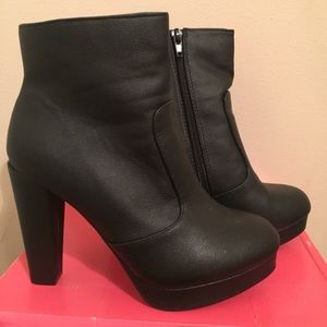 Black booties